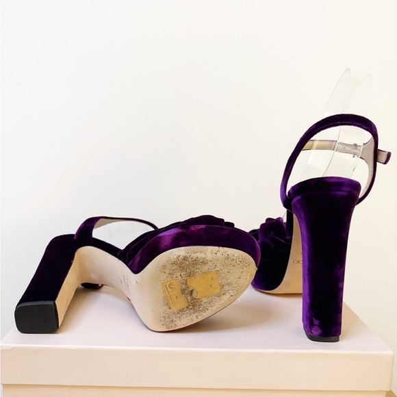 Jimmy Choo Heloise 120 Platform Heels - Picture 13 of 14